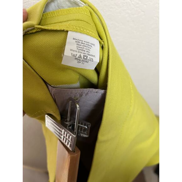 J. Crew | Women's Size 8 Lime Green Pencil Skirt - Picture 5 of 5